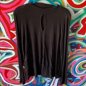 Front slit trendy blouse size medium *new*